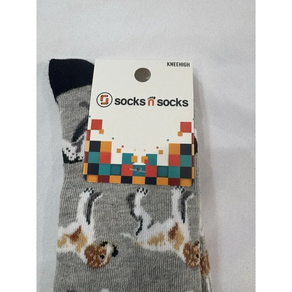 Socks N Socks Womens One Size Pointer Dog Kneehigh Graphic Socks 1 Pair